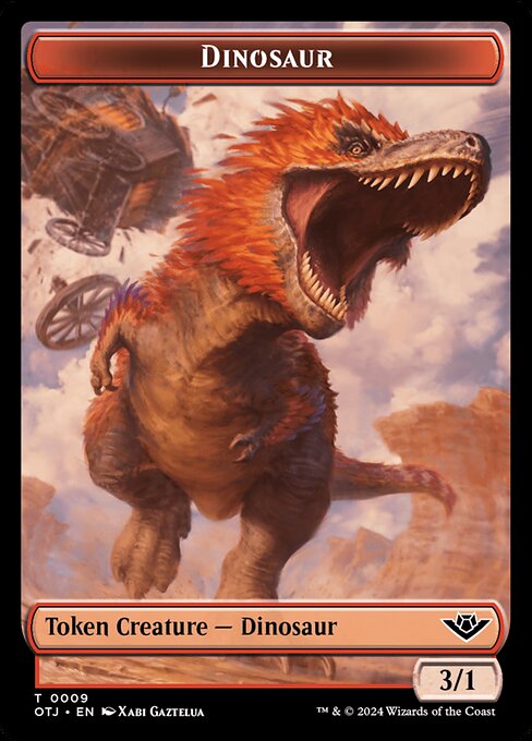 Dinosaur Token TOTJ