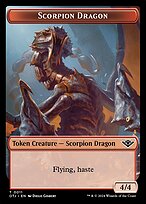 Scorpion Dragon Token TOTJ
