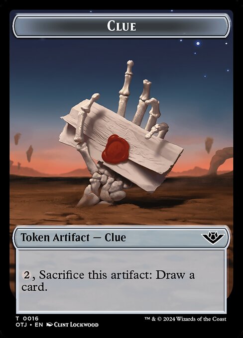 Clue Token TOTJ