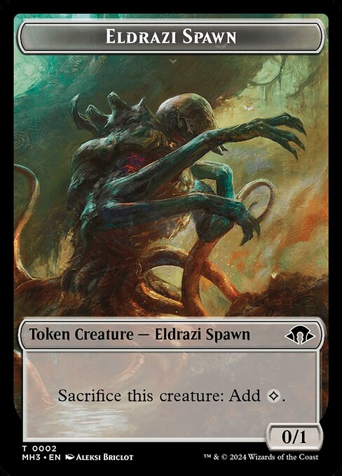 Eldrazi Spawn Token TMH3