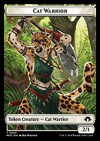 Cat Warrior Token TMH3