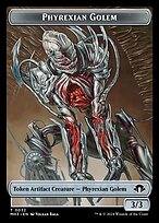 Phyrexian Golem Token TMH3