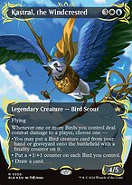 Kastral, the Windcrested [Borderless Raised Foil]