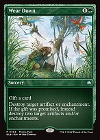 Wear Down [Etched Foil]