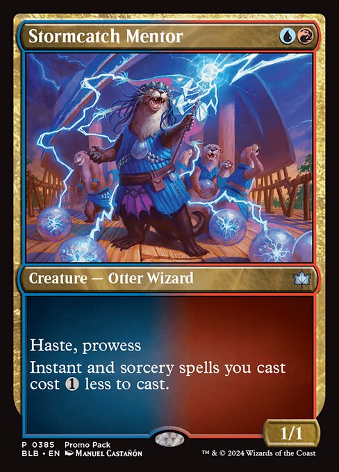 Stormcatch Mentor [Etched Foil]
