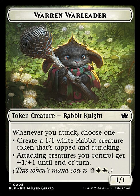 Warren Warleader Token TBLB