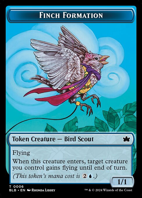 Finch Formation Token TBLB