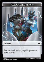 Ral, Crackling Wit Emblem Token TBLB