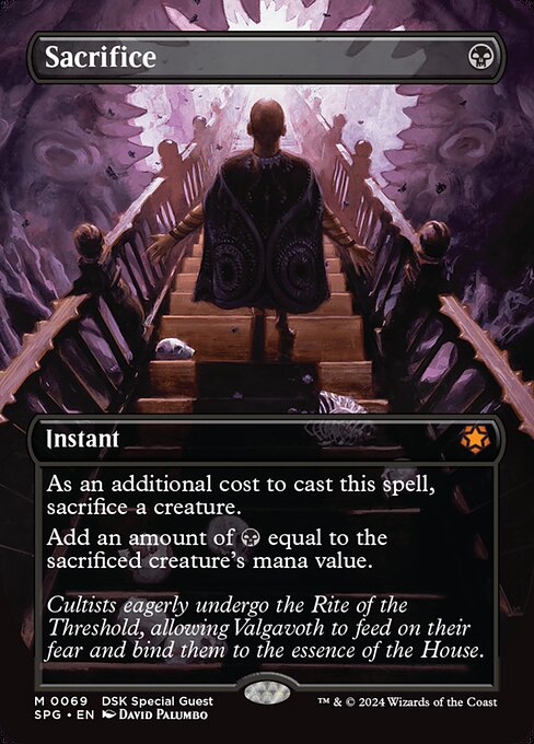 Sacrifice [Borderless Foil]