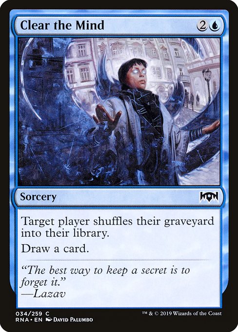 Clear the Mind [Foil]