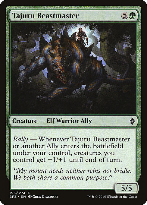 Tajuru Beastmaster [Foil]