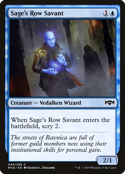 Sage's Row Savant [Foil]