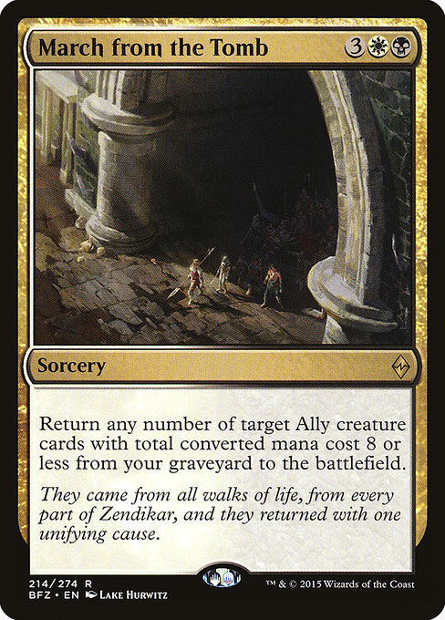 March from the Tomb [Foil]