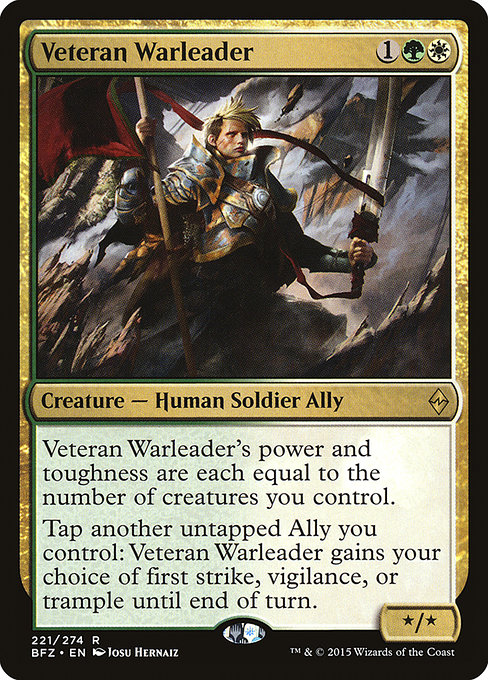 Veteran Warleader [Foil]