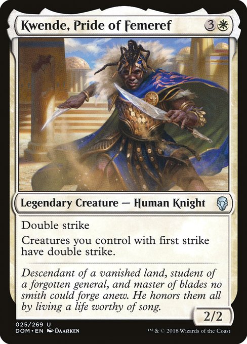 Kwende, Pride of Femeref [Foil]