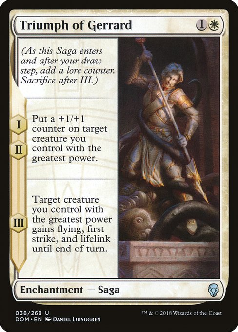 Triumph of Gerrard [Foil]