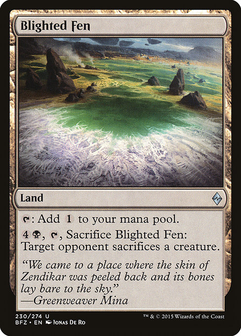 Blighted Fen [Foil]