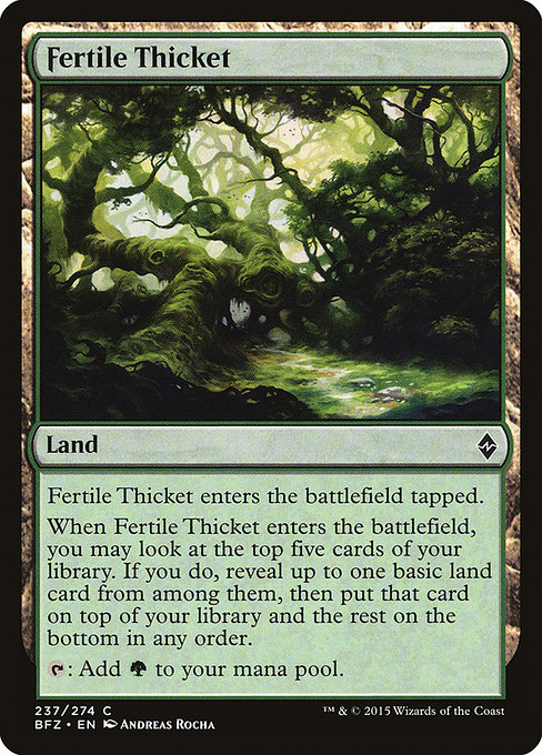 Fertile Thicket [Foil]