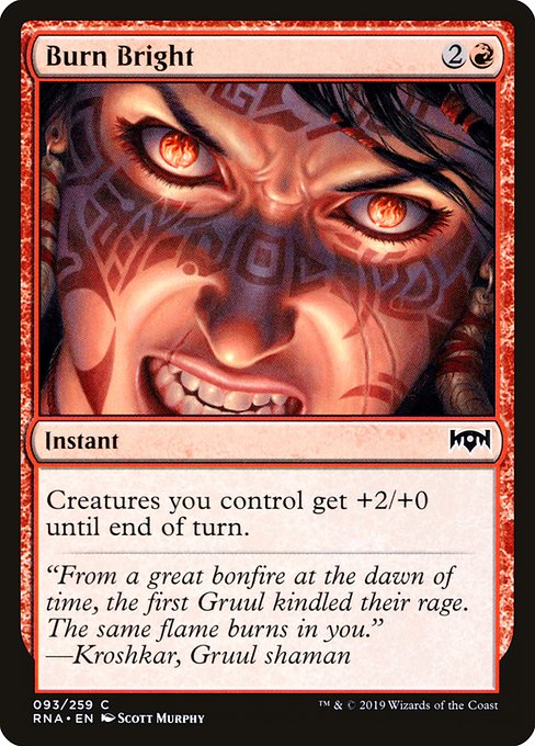 Burn Bright [Foil]