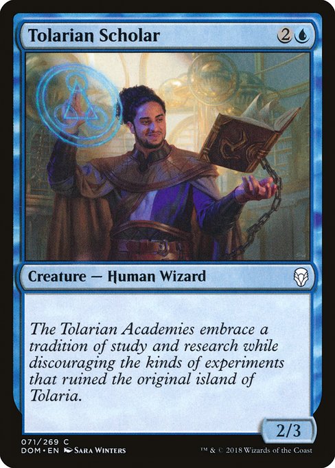 Tolarian Scholar [Foil]