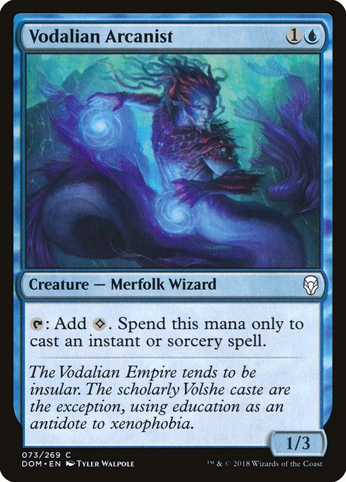 Vodalian Arcanist [Foil]
