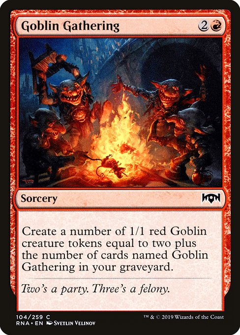 Goblin Gathering [Foil]