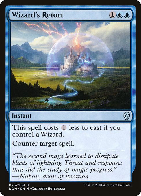 Wizard's Retort [Foil]