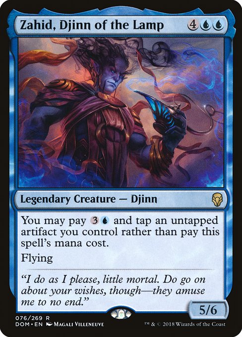 Zahid, Djinn of the Lamp [Foil]