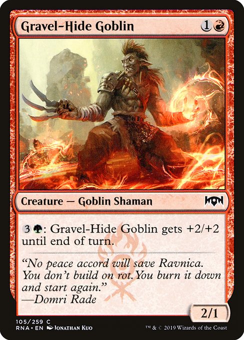 Gravel-Hide Goblin [Foil]