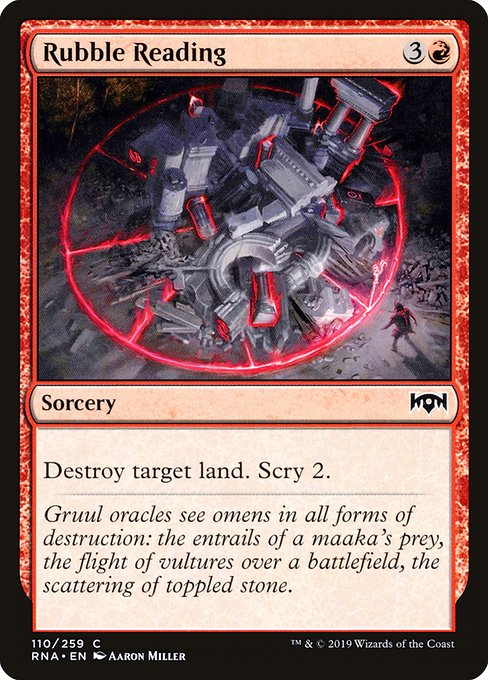 Rubble Reading [Foil]