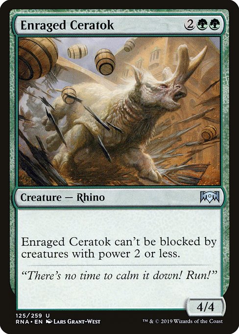 Enraged Ceratok [Foil]