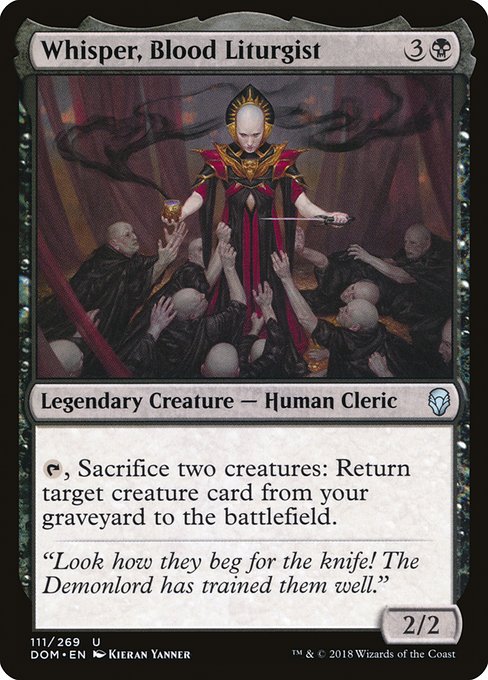 Whisper, Blood Liturgist [Foil]