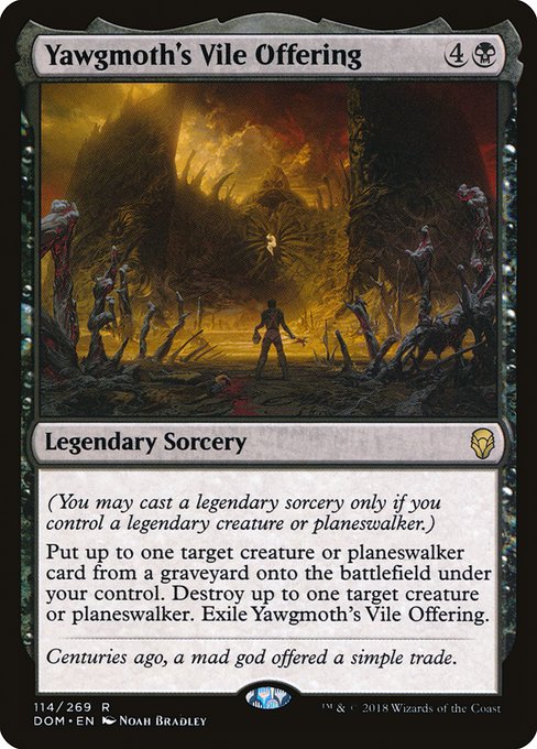 Yawgmoth's Vile Offering [Foil]