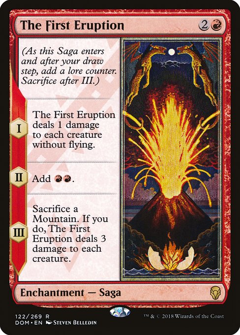 The First Eruption [Foil]
