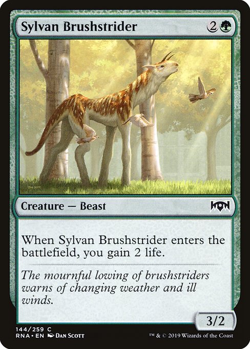 Sylvan Brushstrider [Foil]
