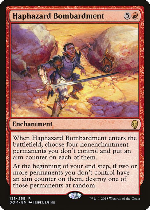 Haphazard Bombardment [Foil]