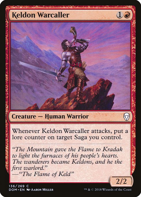 Keldon Warcaller [Foil]