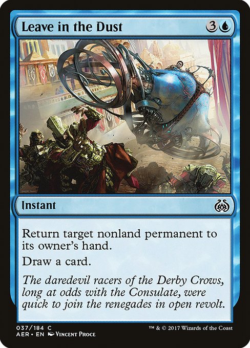 Leave in the Dust [Foil]