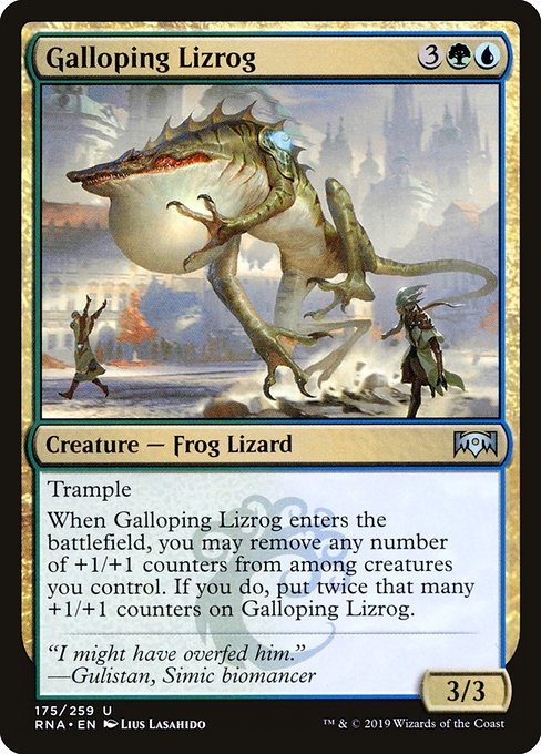 Galloping Lizrog [Foil]