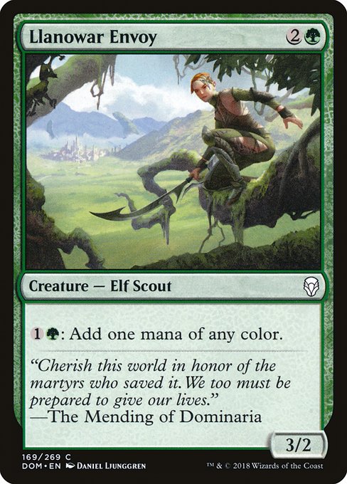 Llanowar Envoy [Foil]