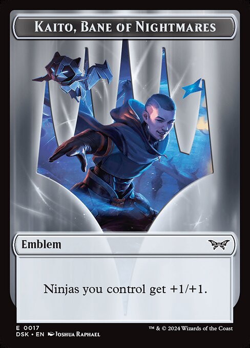 Kaito, Bane of Nightmares Emblem Token TDSK