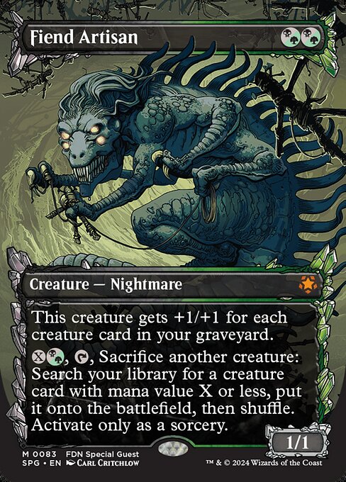 Fiend Artisan [Showcase Foil]