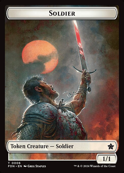 Soldier Token TFDN