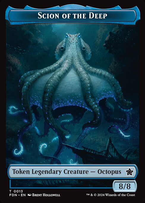Scion of the Deep Token TFDN