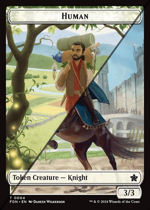 Human Token  // Knight Token TFDN 