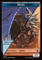 Drake Token  // Goblin Token TFDN 