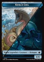 Koma's Coil Token  // Scion of the Deep Token TFDN 