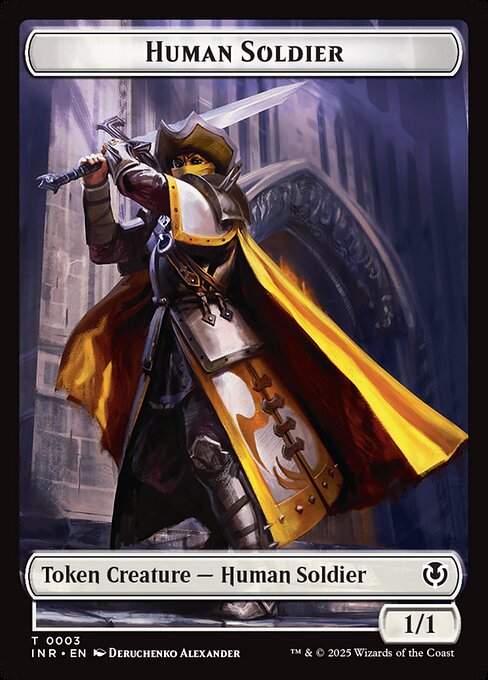 Human Soldier Token TINR