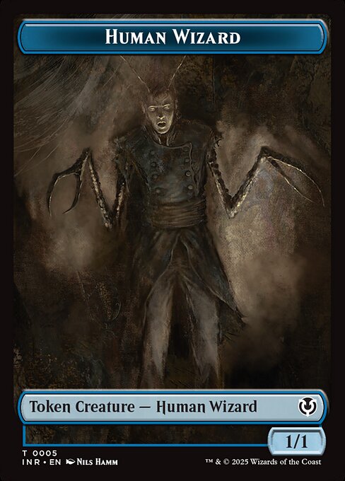 Human Wizard Token TINR