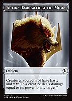 Arlinn, Embraced by the Moon Emblem Token TINR